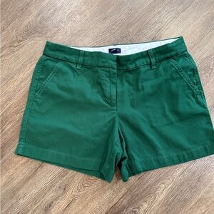 J. Crew Factory Chino Shorts - Green